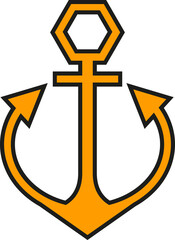 anchor symbol illustration