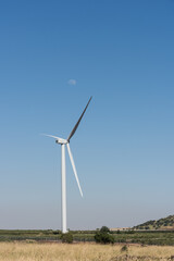 Wind turbines in northern Israel