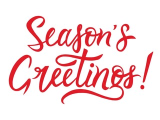 Obraz na płótnie Canvas Season's greetings