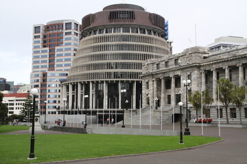 Wellington beehive building New Zealand government