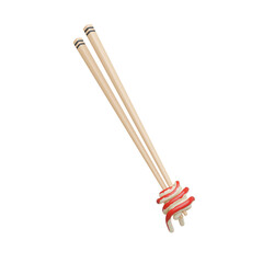 Noodle On Chopsticks 3D