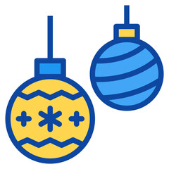bauble ball two tone icon