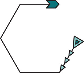 Decorative Arrow Illustration