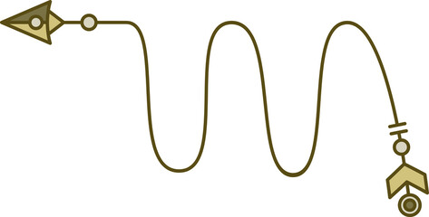 decorative arrow symbol