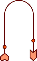 decorative arrow symbol