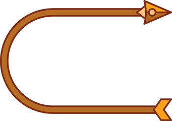 decorative arrow symbol