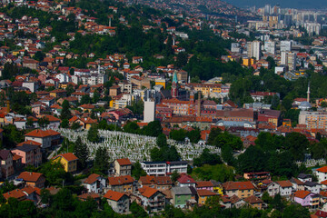  Potocari, Srebrenica memorial and cemetery for the victims of the genocide