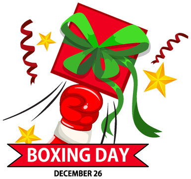 Boxing day banner design