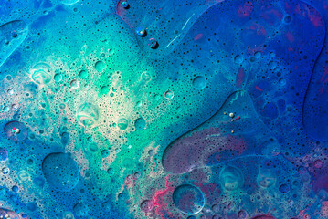 Acrylic Pour Color Liquid marble abstract surfaces Design.