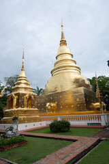 The Wat Phra Sing Temple located Chiang Mai, Thailand