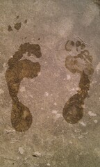 Pieds mouillés