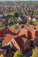 Beautiful town of Bad Bentheim, Lower Saxony, Germany