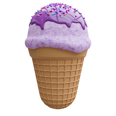 Ice Cream Cone 3D
