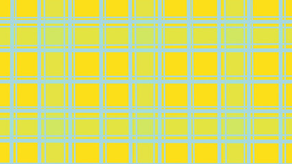 green and yellow checkered background as a Scotland print