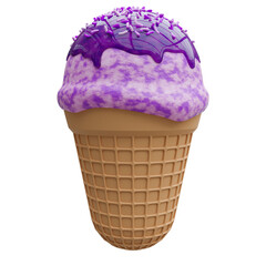 Ice Cream Cone 3D