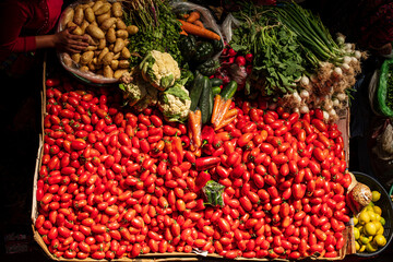 mercado tradicional, Chichicastenango, Quiché, Guatemala, America Central