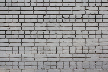 background of brickwork gray color for your goals in design. texture of brick wall in loft style