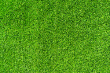 Naklejka na ściany i meble Lawn background. Green grass surface. Sport, decor, nature, spring concept.