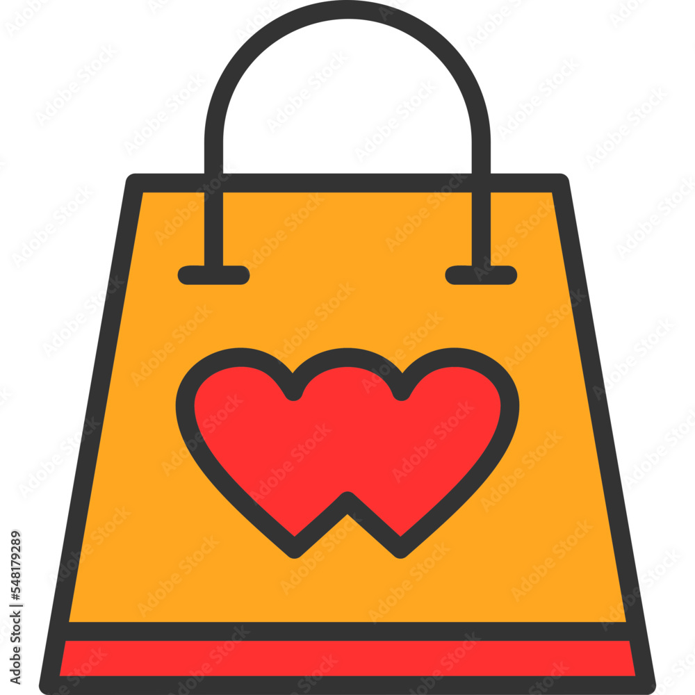 Canvas Prints shopping bag icon