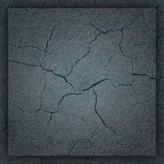 Illustration of dry earth with cracks and added effects