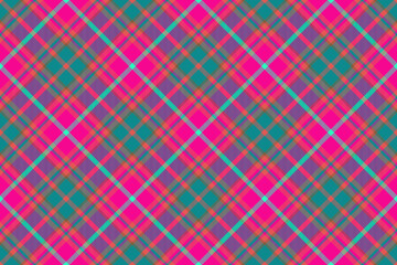 Seamless texture plaid. Vector textile background. Pattern tartan fabric check.