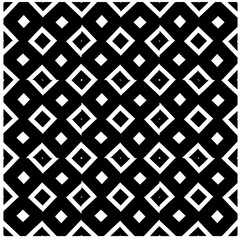 Design seamless monochrome geometric pattern. Abstract background. Vector art.Perfect for site backdrop, wrapping paper, wallpaper, textile and surface design. 
