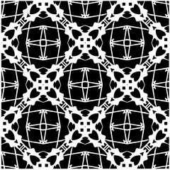 Design seamless monochrome geometric pattern. Abstract background. Vector art.Perfect for site backdrop, wrapping paper, wallpaper, textile and surface design. 