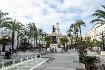 Plaza de San Juan de Dios, Cadiz, Spain