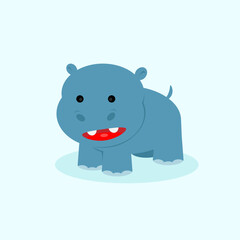 Cute Hippo 