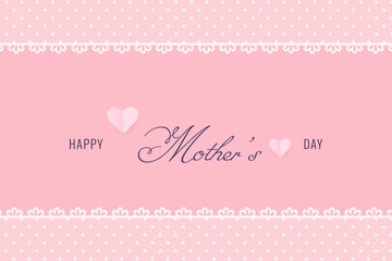 Happy Mother’s Day. Mother’s day greeting card. Vector illustration. Design for invitation.Holiday gift card. Happy mother’s day background. Feminine design for card. Mom greeting card.