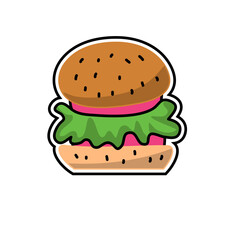 Retro Sticker 90s Nostalgic Vector Illustration Stickers