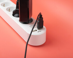 USB Plugs, Power Strip, Extension Cable, Electricity Strip USB Charging, Home Socket, Power Extender