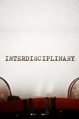 Interdisciplinary concept view