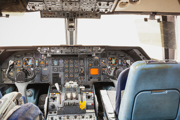 Decommissioned l-1011 TriStar in Cotonou, Benin