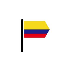 independence day of Colombia icon set vector sign symbol 