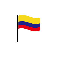 independence day of Colombia icon set vector sign symbol 