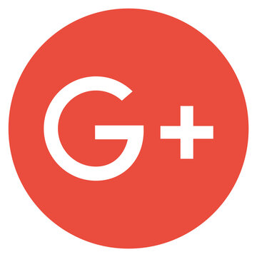 Social media logo, google plus information system.