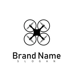 drone logo fly design technology