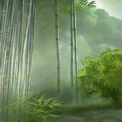 竹林のイメージ。