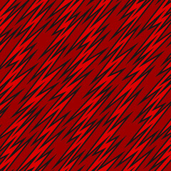 Abstract background with gradient diagonal zigzag lines pattern. Stroked zigzag lines