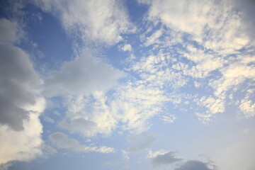 Blue Sky and White Clouds