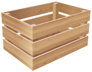Empty Wooden Crate