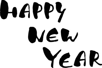 【らいと文字】HAPPY NEW YEAR