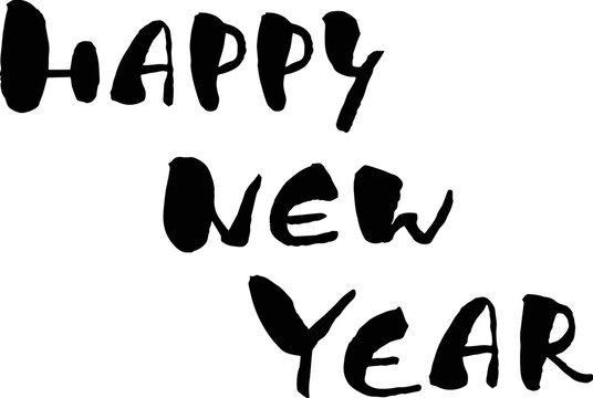 【らいと文字】HAPPY NEW YEAR
