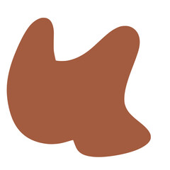 Blob shape boho