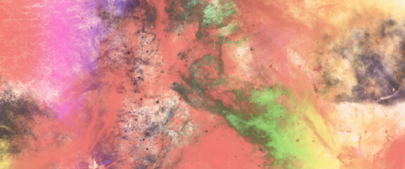 Grunge paper texture background, colorful sunset or easter sunrise sky. beautiful watercolor grunge. Hand painted background. Multi color grunge design.