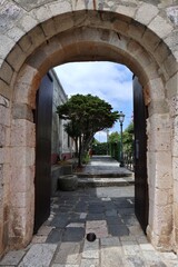 Scilla - Accesso alla terrazza di Castello Ruffo