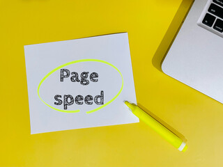 page speed