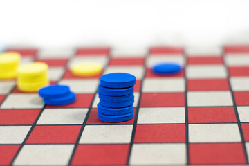 checkers game It is a group strategy board game for two players. Checkers evolved from Alquerque