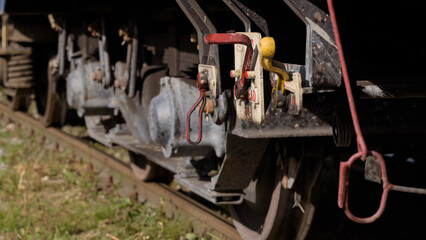 RAILWAY TRANSPORT - Freight wagon safety switches and valves
